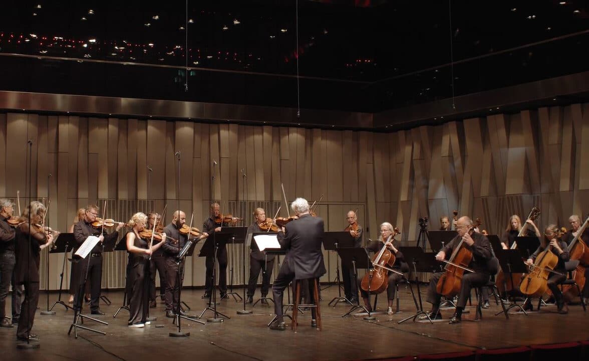 Stråksektionen i Uppsala Kammarorkester